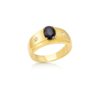 Blue Sapphire Statement Ring