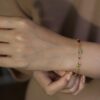 Mixed-Cut Multicolor Gemstone Bracelet