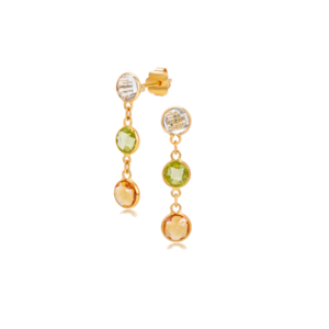 Citrus Trio Drop Earrings