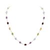 Color Spectrum Gemstone Necklace