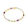 Marquise Multicolor Gemstone Bracelet