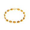Citrine Oval Bracelet