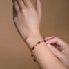 Garnet Emerald-Cut Bracelet