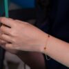 Five-Stone Multicolor Station Bracelet