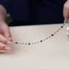 Blue Sapphire Graduated Bracelet