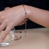 Blue Sapphire Graduated Bracelet