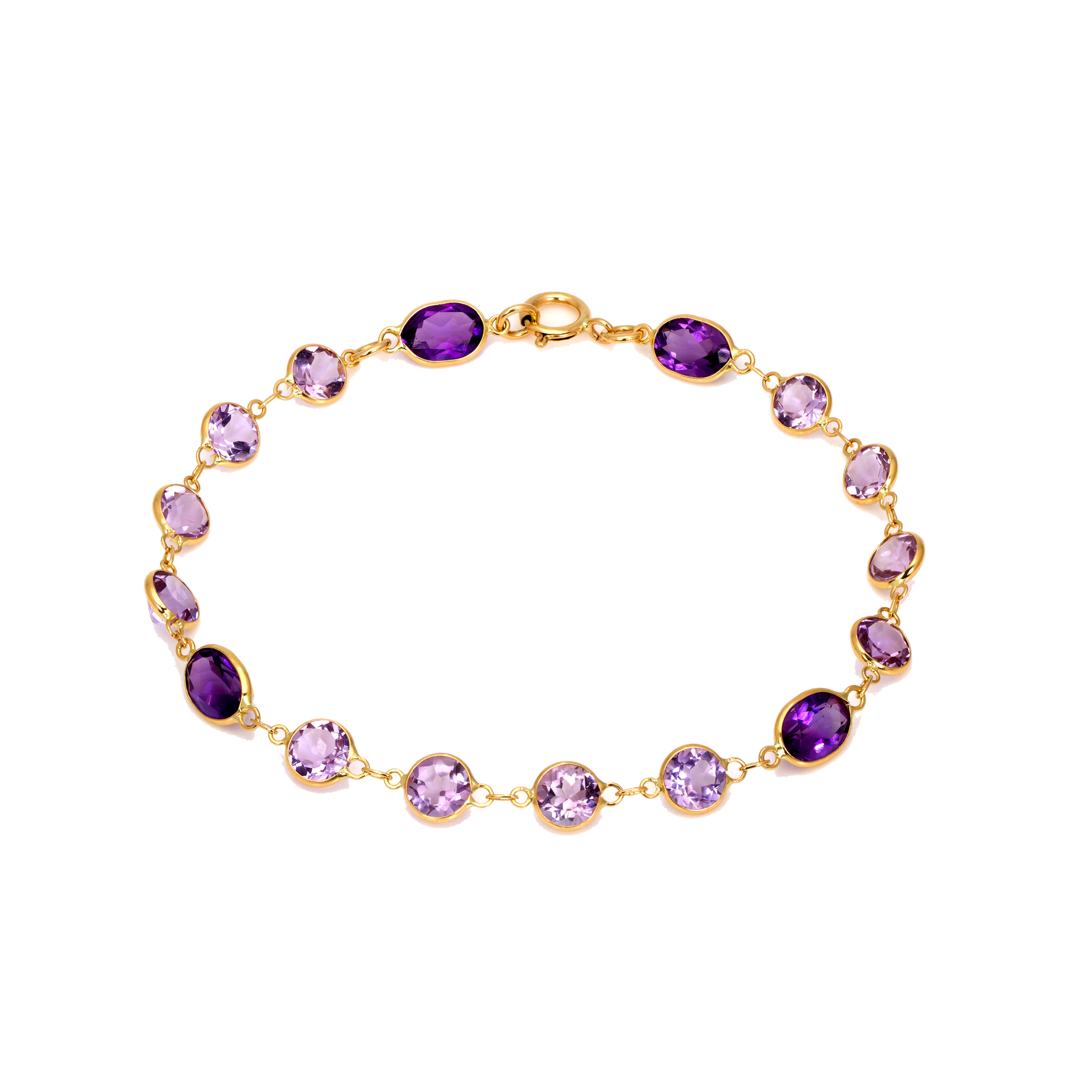 023-01-2026-bracelet-f Lavender & Violet Gemstone Bracelet