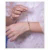 Color Mosaic Gemstone Bracelet