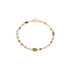 Chromatic Harmony Gemstone Bracelet